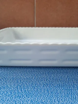 Pirofila porcellana bianca