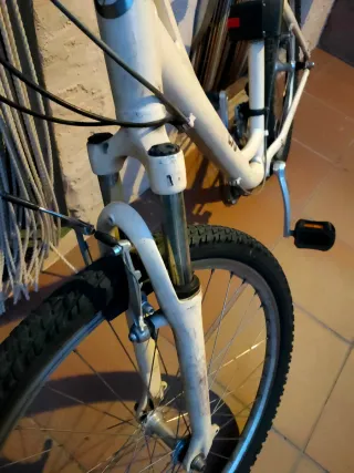 Bicicleta Liv blanca
