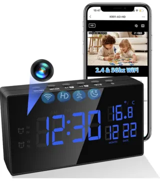 Telecamera sorveglianza Sveglia WiFi 2.4/5G Nuova