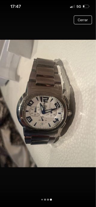 Reloj Festina Hombre Plata y Blanco