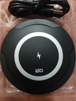 Cargador Inalámbrico Rápido iGO 15W