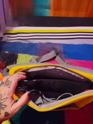 Bolso bandolera Vaude amarillo