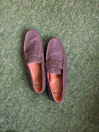 Mocasines Clarks Marrones Hombre