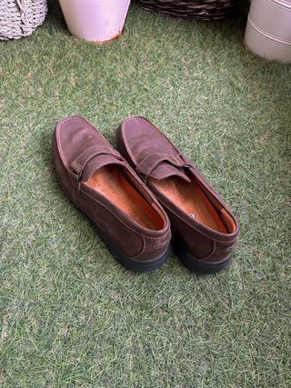 Mocasines Clarks Marrones Hombre