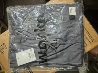 Chaqueta de trabajo azul