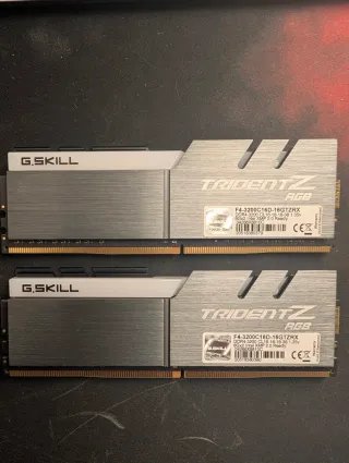 G.Skill Trident Z RGB DDR4 16GB (2x8GB) 3200MHz