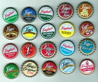 20 CHAPAS LEINIES CERVEZA ESTADOS UNIDOS difícil P