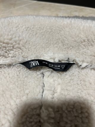 Cazadora Piel Negra con Borrego