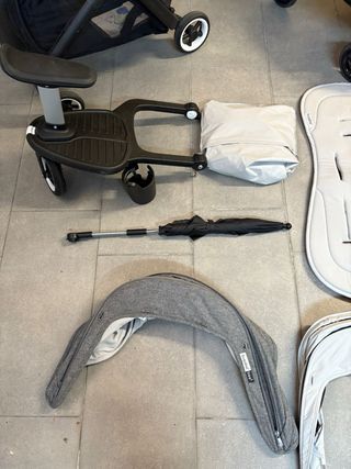 Carrito de paseo Bugaboo negro