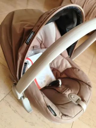 Carro Bebecar 3 piezas: capazo, cuco y silleta