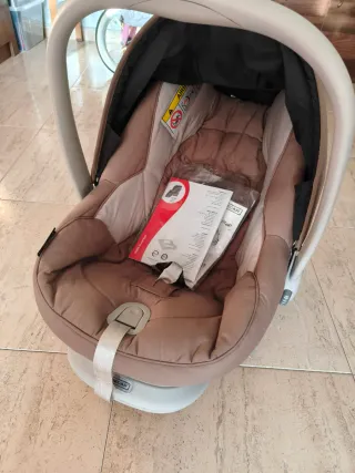 Carro Bebecar 3 piezas: capazo, cuco y silleta