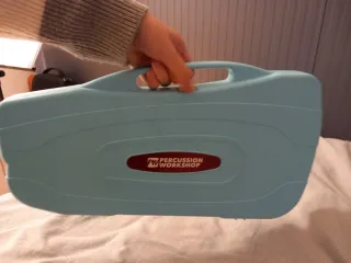 Xilófono infantil con maletín