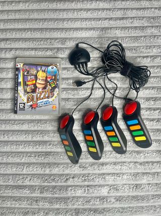 Buzz! Pack Competitivo 4 Jugadores PS3