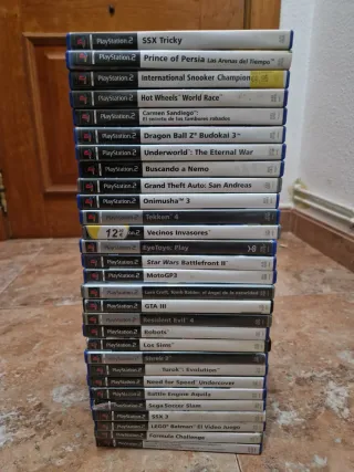 Lote Juegos PlayStation 2