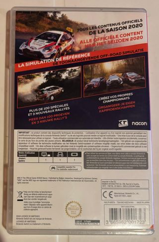 WRC 9 - The Official Game Nintendo Switch