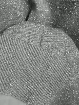 Maglioncino grigio laminato vintage