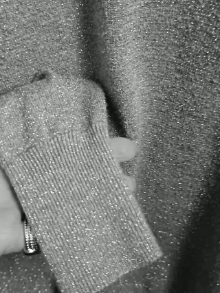 Maglioncino grigio laminato vintage