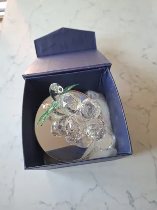 Uva in vetro decorativa