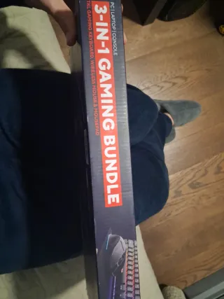 Trust Gaming 3-en-1 Teclado, Ratón y Alfombrilla