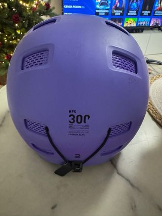 Casco esquí snow Wedze morado