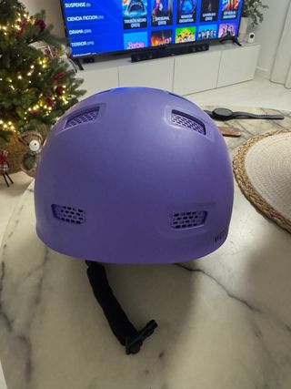 Casco esquí snow Wedze morado