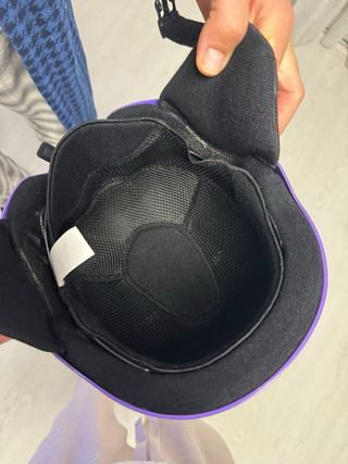 Casco esquí snow Wedze morado