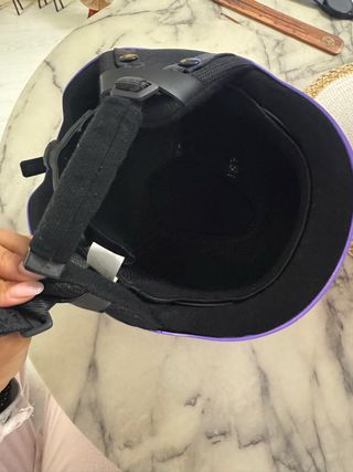 Casco esquí snow Wedze morado