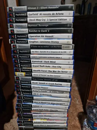 Lote Juegos PlayStation 2