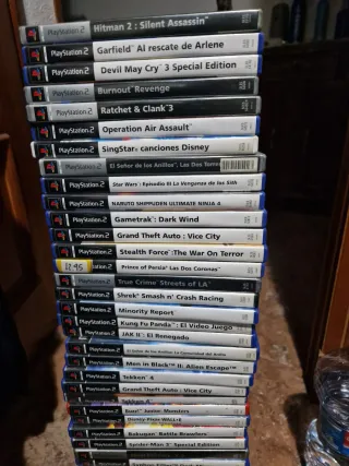 Lote Juegos PlayStation 2