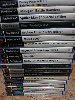 Lote Juegos PlayStation 2