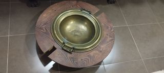 Brasero antiguo con portabrasero