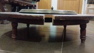 Brasero antiguo con portabrasero