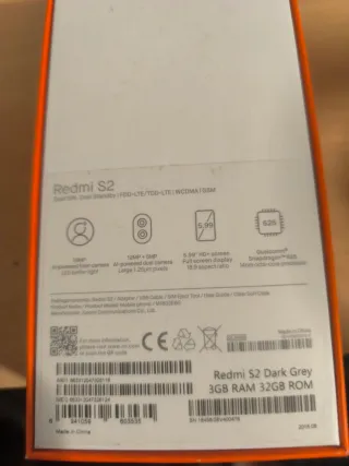 Xiaomi Redmi S2 gris