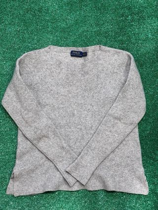 Jersey Polo Ralph Lauren Gris Talla XS