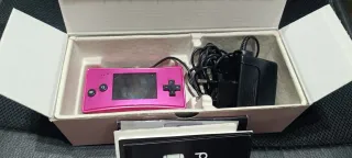Nintendo Game Boy Micro Rosa + Juego