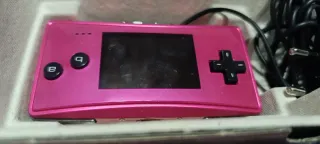 Nintendo Game Boy Micro Rosa + Juego