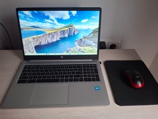 Portátil HP Plata y Azul