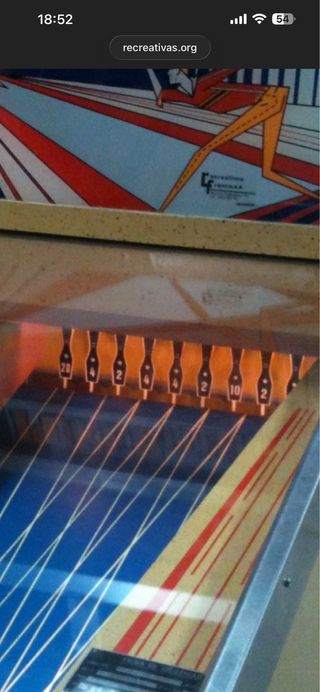 Máquina recreativa Poker Bolerín , año 1979(raro)