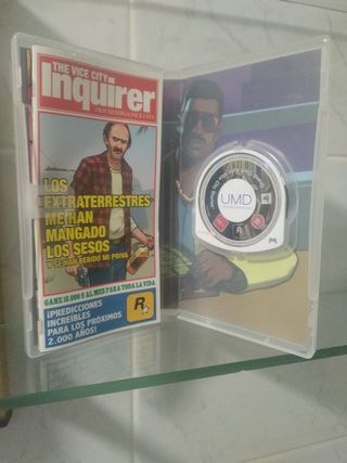 Juego PSP GTA vice city stories
