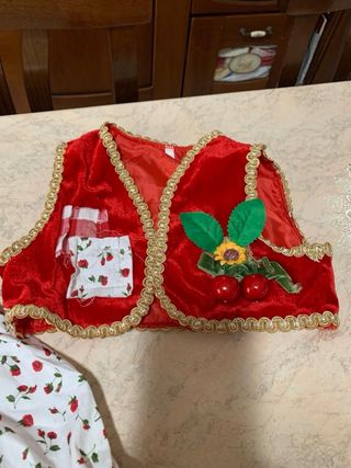 Vestito carnevale ciliegina cirasella Veneziano