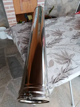 4 Tubos Pellets Inox Modulares