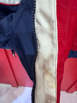 Plumífero Fila Vintage Logo Grande Azul Marino