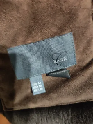 Cazadora Piel Ante Marrón