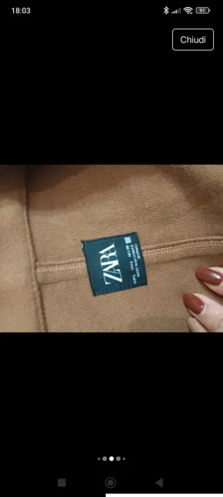 Cappotto Zara donna L