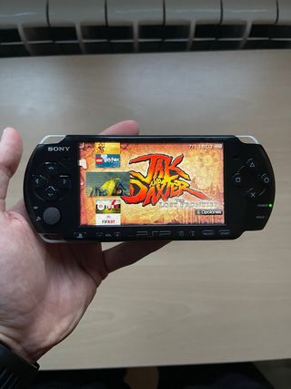 PSP Negra 64GB + Funda + Cargador