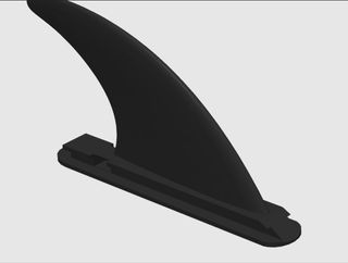 Ricambio Pinna Singola SUP BOTE Compatibile 17cm