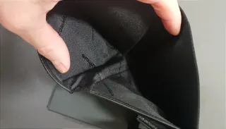 Portafogli FRANCESCO BIASIA nero microfibra