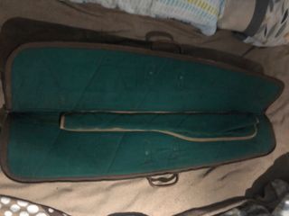 Funda de cuero para escopeta