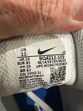 Nike Air Flight Blancas y Azules