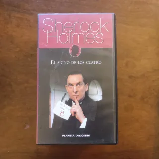 Casete VHS El Signo de los Cuatro
